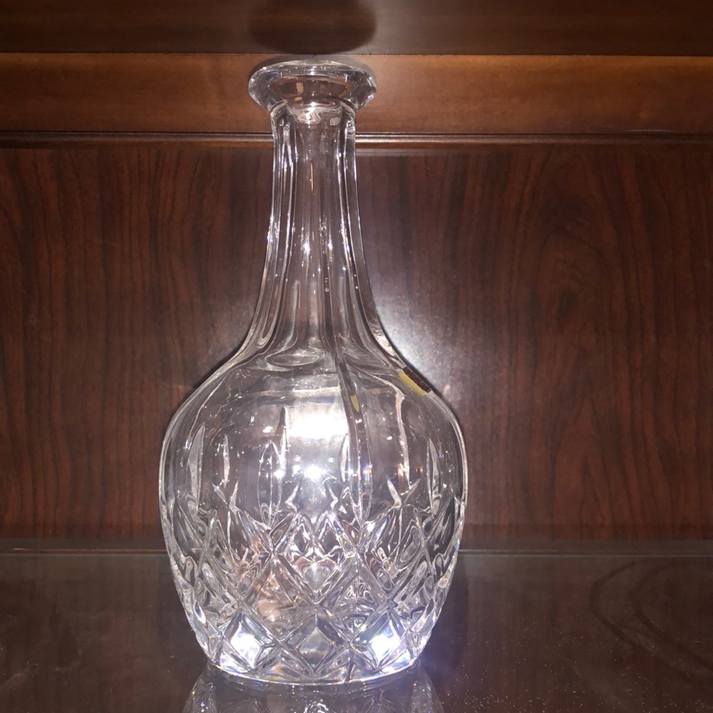Vintage Gorham full lead crystal decanter 22 oz